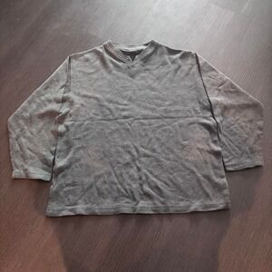 Sick Grey long sleeve thermal shirt